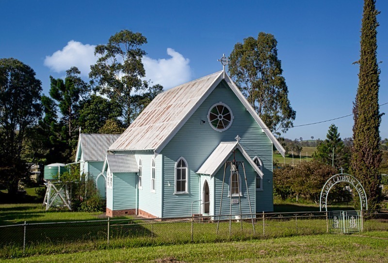 Kleine Kirche in Australien NSW